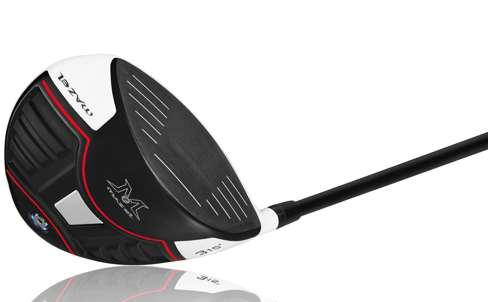 - MAZEL Golf Fairway Woods 3 or 5 | Titanium Golf Club | 15 or 18 Degrees 44 Inches Right Handed -