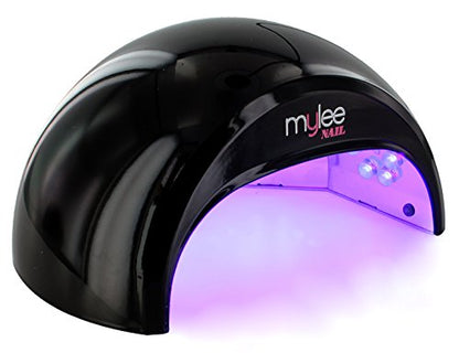 - Salon System Gel Starter Kit |MYLEE Black LED Nail Lamp | Gel Polish -