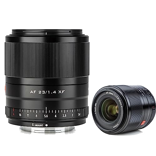 - VILTROX 23mm f1.4 XF Lens Auto Focus APS-C Compact Prime Lens for Fuji X mount Camera X-T3 X-H1 X20 T30 X-T20 X-T100 X-Pro2 X-Pro3 Black -