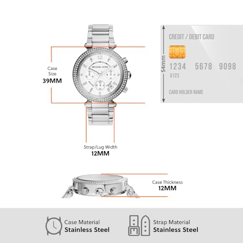 - Michael Kors Parker Chronograph Quartz Watch -