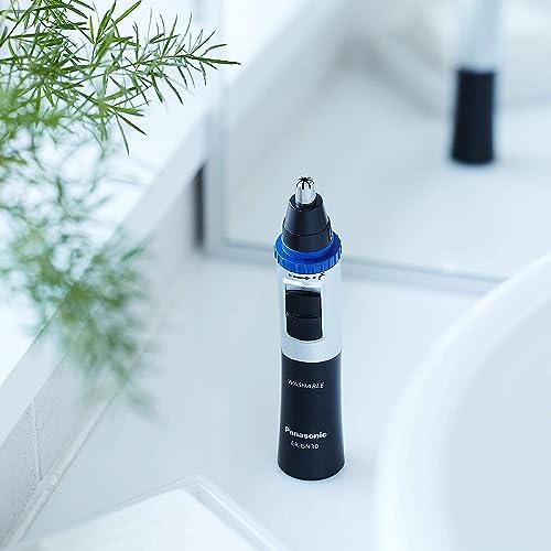 - Panasonic ER-GN30 | Wet & Dry Electric Facial Hair Ear and Nose Hair Trimmer -