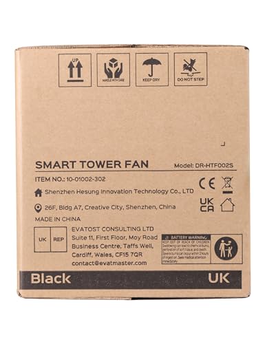 - Dreo 25dB Smart Silent Tower Fan | Upgrated DC 9 Speeds Utral-Quiet Floor Fan | 90° Oscillating Bladeless Cooling Fan | 4 Modes 12H Timer | Remote Control -