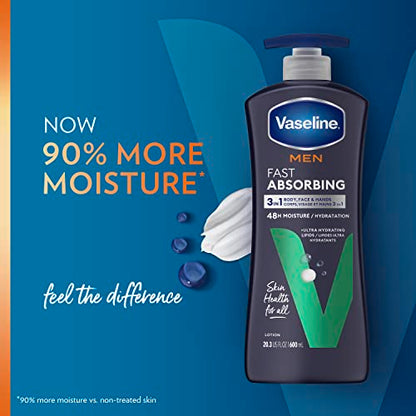 - Vaseline Men Lotion, Body & Face, 24.5 Oz. -