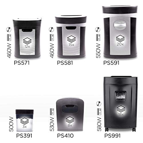 - Duronic Micro Cut Paper Shredder PS410 | Shred 8 Sheet Heavy Duty Electric Shredders -