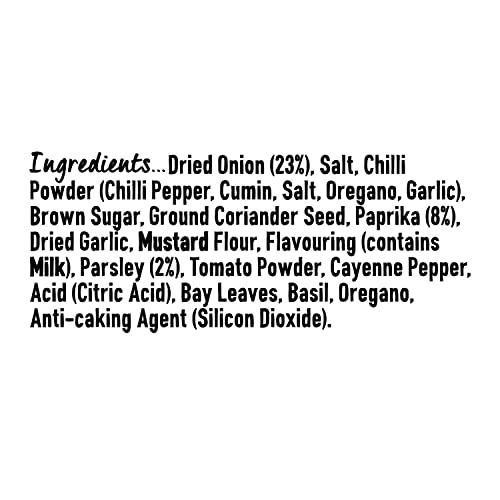 - Schwartz Perfect Shake BBQ Seasoning 44 G | Jar | Pack of 6 | Spicy & Delicious Taste | With Onion, Chilli Powder, Paprika, Garlic, and Parsley | Perfect for Seasoning Ribs, Chicken, and Pulled Pork -