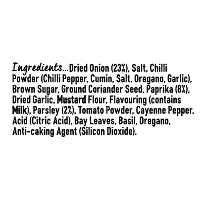 - Schwartz Perfect Shake BBQ Seasoning 44 G | Jar | Pack of 6 | Spicy & Delicious Taste | With Onion, Chilli Powder, Paprika, Garlic, and Parsley | Perfect for Seasoning Ribs, Chicken, and Pulled Pork -