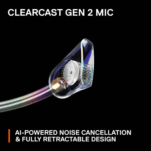 - SteelSeries | Arctis Nova Pro Wireless Multi-System Gaming Headset |  Active Noise Cancellation | ClearCast Gen 2 Mic - PC, PS5, PS4, Switch, Mobile -