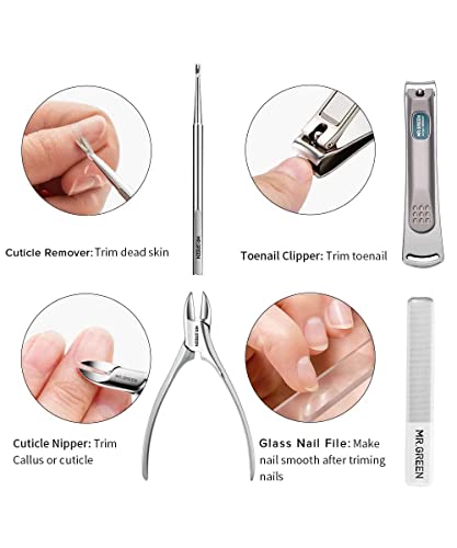 - Manicure Set | Nail Clipper Set | 7 in 1 Professional Manicure Pedicure Set -