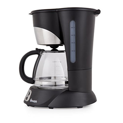 - Swan Programmable Coffee Maker | Keep Warm Function | LCD Timer | 750ml | 700W | Black -