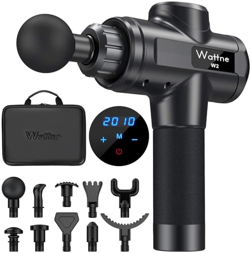 - Muscle Massage Gun Deep Tissue Percussion Massager | Portable Handheld Sport Massager -
