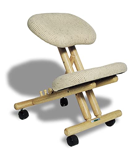 cinius Professional kneeling ergonomic chair without back, in several colours