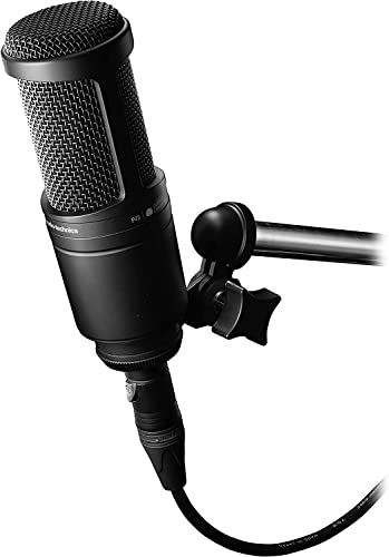 Audio-Technica 2020 Cardioid Condenser Microphone Black