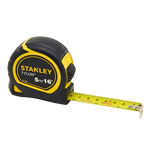 - STANLEY TYLON | Tape Measure | 5M/16 Inches | Compact Case -