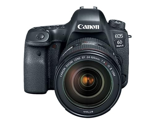 Canon EOS 6D Mark II Kit 24-105mm f/4L IS II USM (26.2 Megapixels) Black