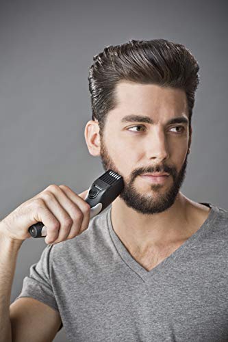 - Remington Barba Beard Trimmer | Advanced Ceramic Blades | 9 Length Settings | 40-Minute Runtime -