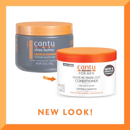 Cantu Shea Butter Men's Collection Leave in Conditioner 370ml
