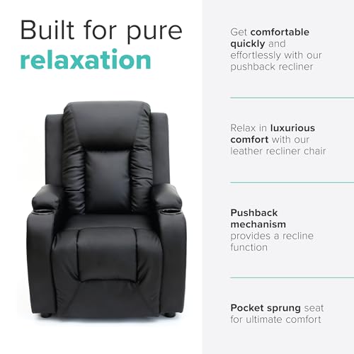 - More4Homes | OSCAR Pushback Recliner Armchair -