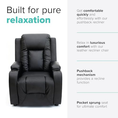 - More4Homes | OSCAR Pushback Recliner Armchair -
