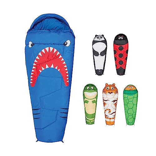 - Highlander Kids Sleeping Bag Mummy Style | Themed Carry Backpack -