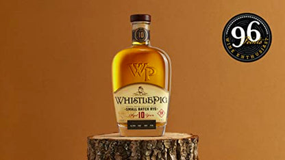 - WhistlePig 10 Years Old Rye Whiskey, Gift Box, 70cl