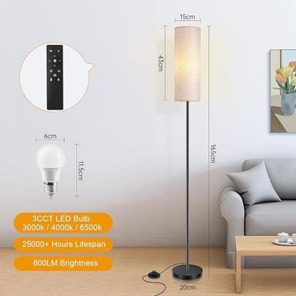- TONGLIN Floor Lamp | Floor Lamps for Living Room | Remote Control -