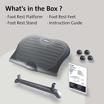 - Kensington Adjustable Ergonomic Foot Rest | SoleSaver Under Desk Foot Rest -