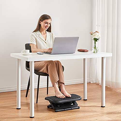 - HUANUO Adjustable Under Desk Footrest | Foot Rest for Under Desk -