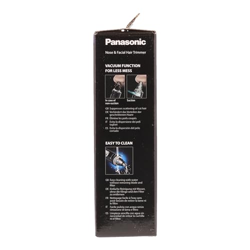 - Panasonic ER-GN300K503 | Electric Facial Ear Eyebrow and Nose Hair Trimmer -