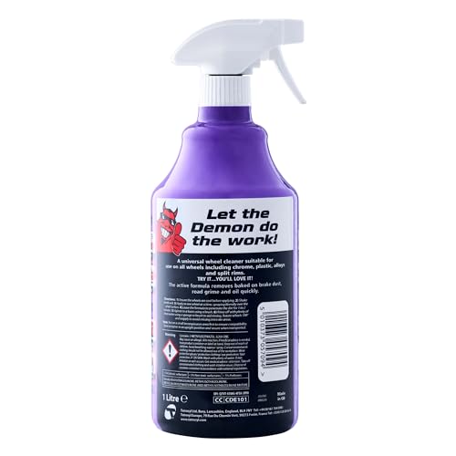CarPlan Demon Universal Wheel Cleaner Brake Dust Dirt Remover, 1 L