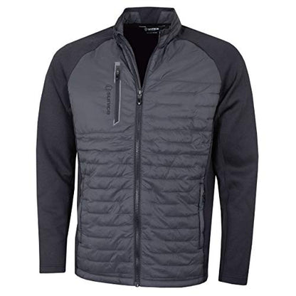 - Sunice Mens Golf Hamilton Thermal Hybrid Jacket  | Charcoal/Char Melange -