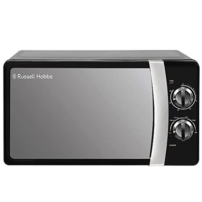 - Russell Hobbs | 17 Litre | 700 W | Black Solo Manual Microwave | 5 Power Levels -
