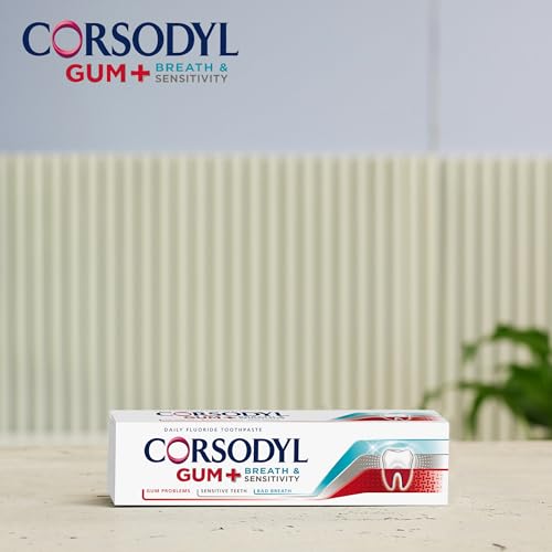 Corsodyl Gum+ Breath & Sensitivity Toothpaste 75ml