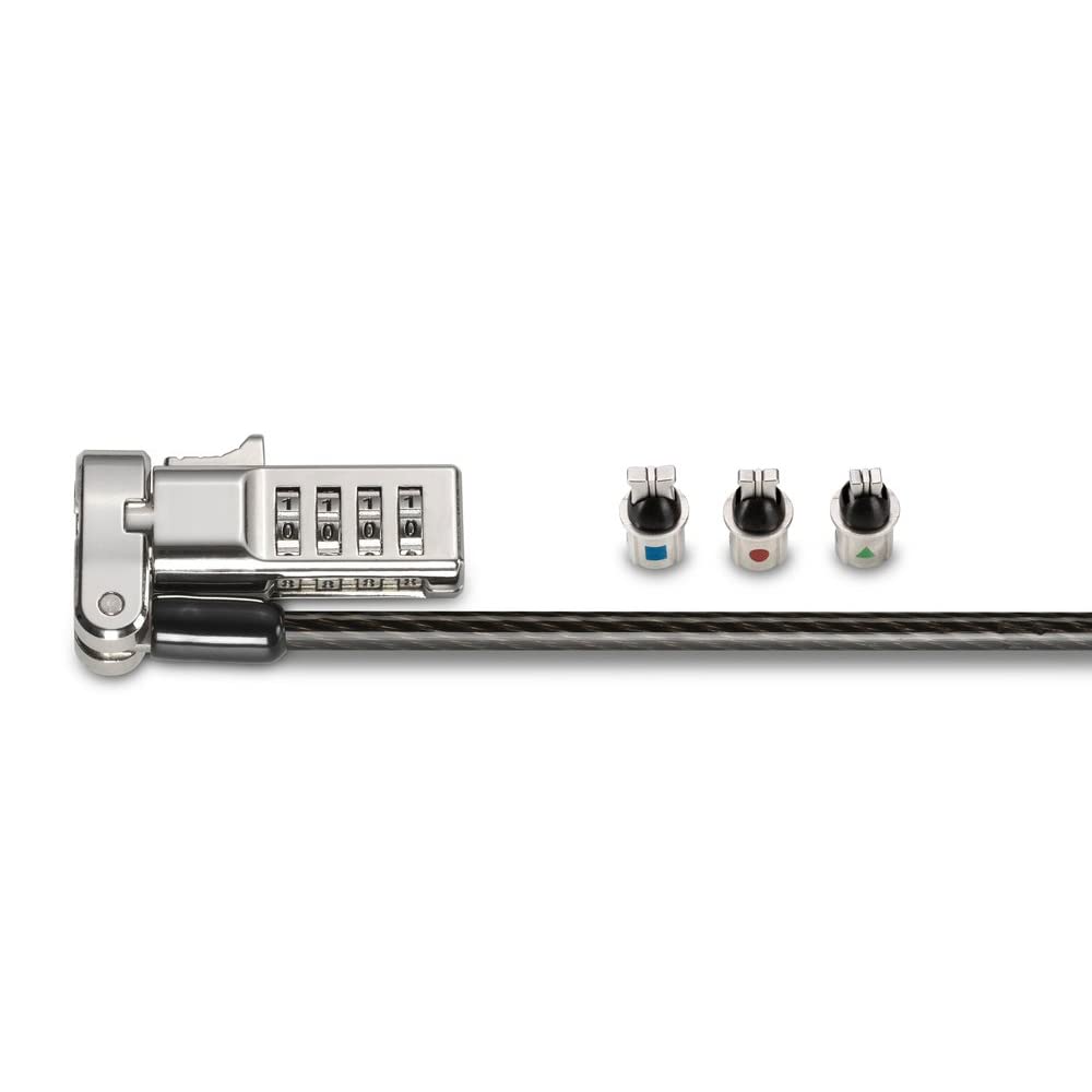- Kensington Universal 3-in-1 Combination Laptop Lock Kit -