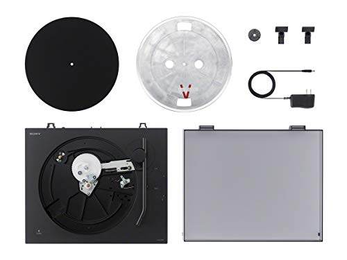 - Sony PS-LX310BT Bluetooth Turntable with built-in Phono Pre-Amp | 2 speeds and 3 gain modes | Black -