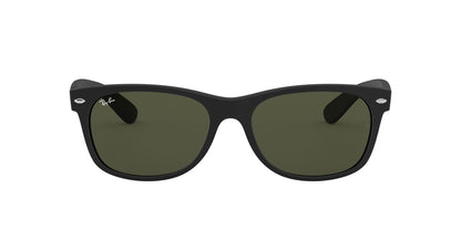 - Ray-Ban Unisex New Wayfarer Classic Sunglasses | Black | Green Classic G-15 Lens -