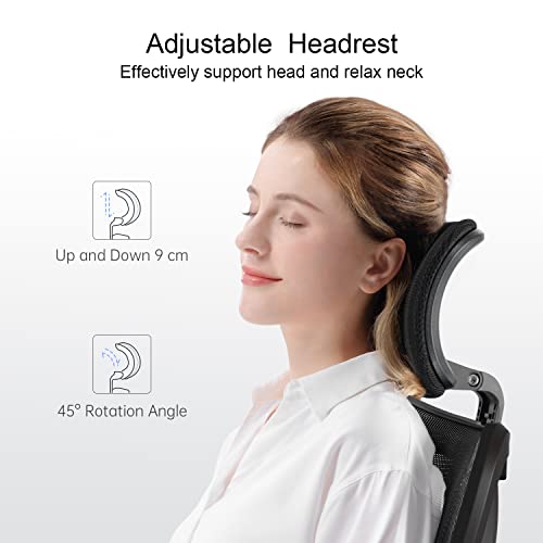 - SIHOO M18 Ergonomic Office Chair | Computer Desk Chair | Adjustable Headrest -