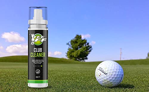 - Tee Off Golf Club Cleaner | Use on Irons, Woods, Putters, Grips, Balls, Shoes and Bags -