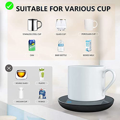 Coffee Mug Warmer, House Warming Gifts New Home Office Desk Accessories. Cool Gadgets 4 Office Accessories. Desk Gadgets For Men, Women & Smart Home Accessories 4 Tableware. Candle Warmer