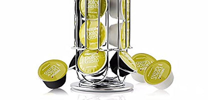 - FIND A SPARE 24 Coffee Capsule Holder | 360° Rotating Tower | Coffee Pods Storage Rack -