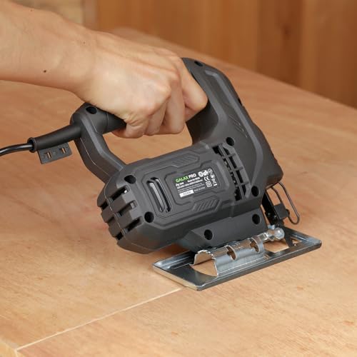 - GALAX PRO 400W Variable Speed Jigsaw | 3000 SPM,±45° Bevel Cutting | Lock-on Button -