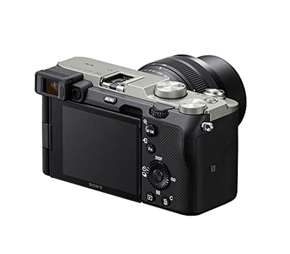 - Sony Alpha 7 C | Full-frame Mirrorless Camera with FE 28-60mm F4-5.6 Interchangeable Zoom Lens | 24.2 Megapixels | 5-Axis Stabilisation | Silver -