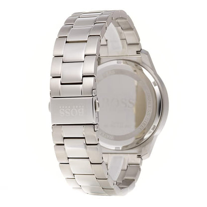 BOSS Chronograph Quartz Watch for Men with Silver Stainless Steel Bracelet - 1513527