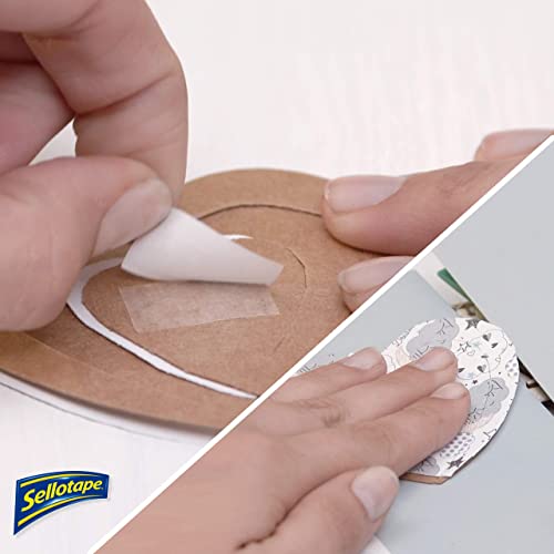 - Sellotape Double Sided Tape | Strong Double Sided Tape for Everyday Use -