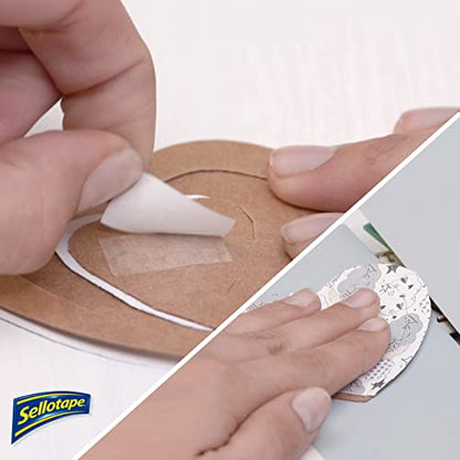 - Sellotape Double Sided Tape | Strong Double Sided Tape for Everyday Use -