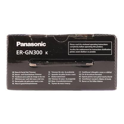 - Panasonic ER-GN300K503 | Electric Facial Ear Eyebrow and Nose Hair Trimmer -