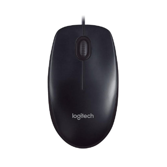 - Logitech M90 Wired USB Mouse | 1000 DPI Optical Tracking | Ambidextrous PC / Mac / Laptop -