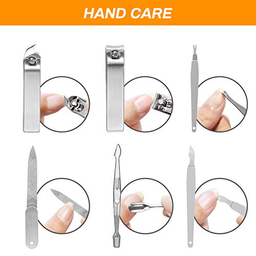 - Manicure Set | CestMall 21pcs Nail Clippers Pedicure Kit -