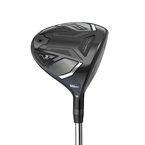 - Wilson Staff Golf Club, D9 FAIRWAY 3-Wood, 15.0 Degree loft, A-Flex.