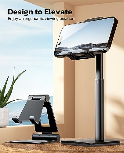 - NULAXY Phone Stand | Height Angle Adjustable Mobile Stand Desk Holder -