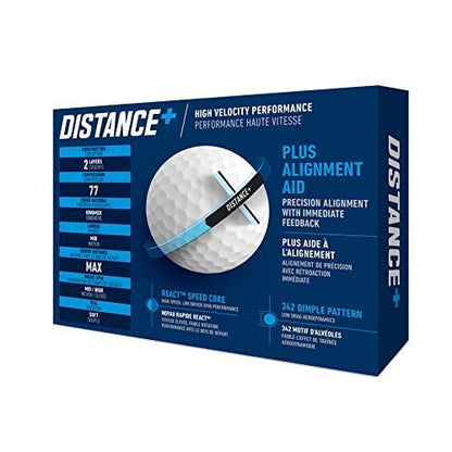 - TaylorMade | Distance+ Golf Balls 2021 | White -